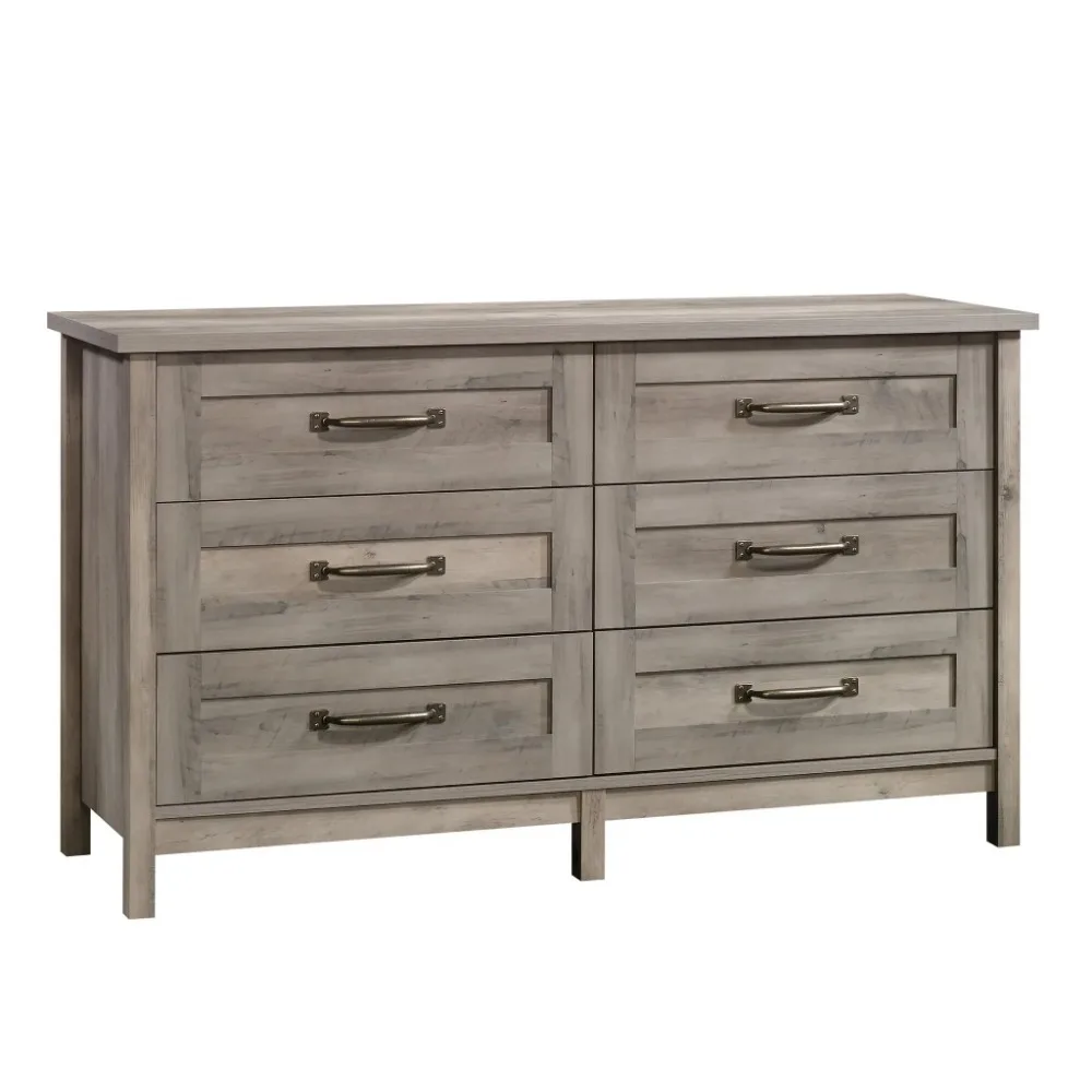 Modern Farmhouse 6 - Drawer Dresser Storage Cabinet