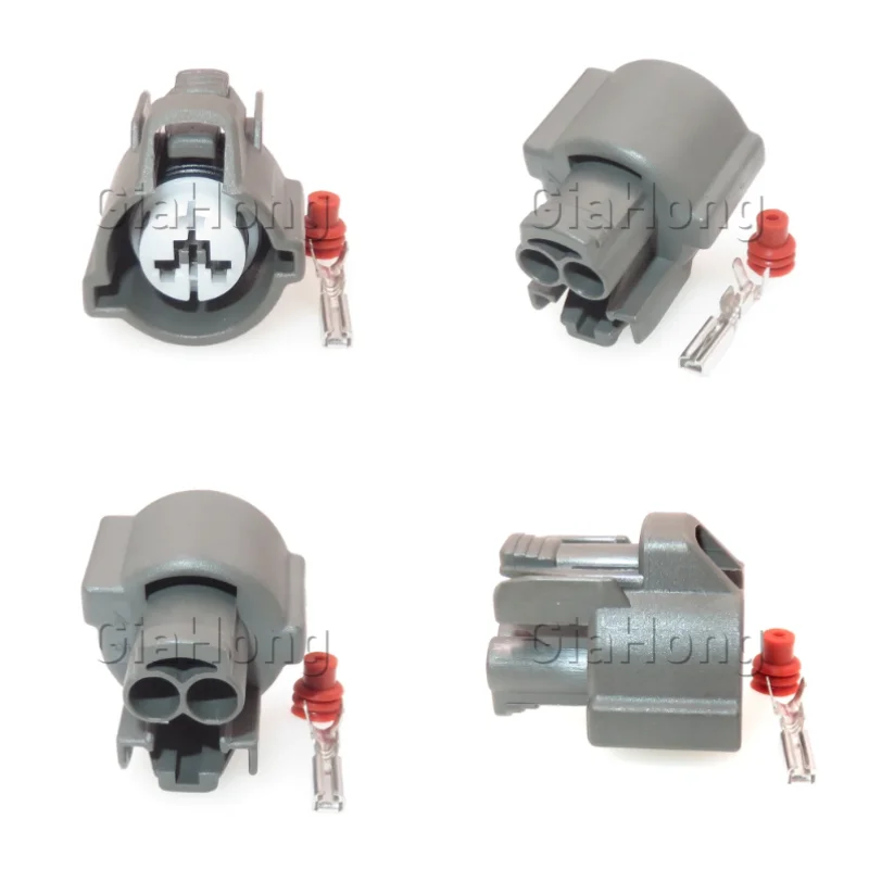1 Set 2 Ways Auto Parts Waterproof Socket Car AC Assembly Electric Wiring Sealed Plug 6189-0533 Automobile Connector Assembly