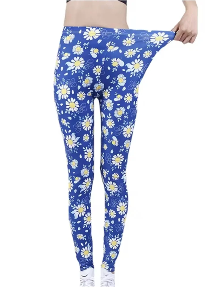 New Black White High Waist Seamless Yoga Pants Women Newspaper Letter Print Streetwear Leggings Fitness Women Sexy Casual Pants