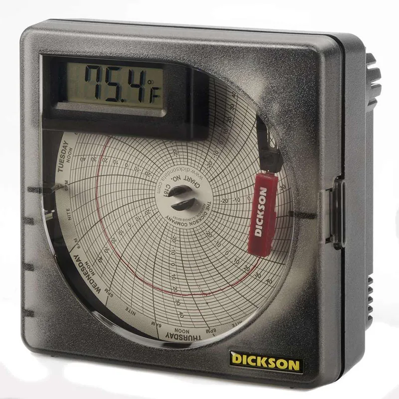 DICKSON Temperature Recorder Chart C310 3inch Circular paper -25 to 0 C 7days