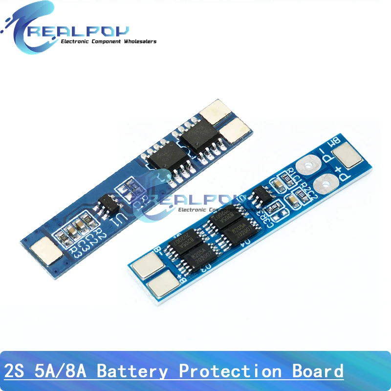 2S 2A 3A 4A 5A 8A 10A 13A 20A 7.4V 8.4V Li-ion 18650 Lithium battery protection board / BMS board Standard / Balance