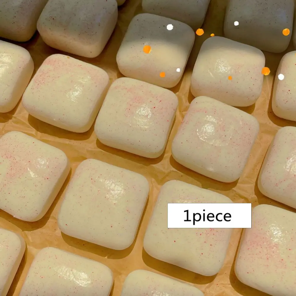 Squishy Simulated Square Bread Squeeze Toy Small Toast Stress Relief Sensory Fidget Toys Gifts ​​Non-Toxic Slow Rising Toy