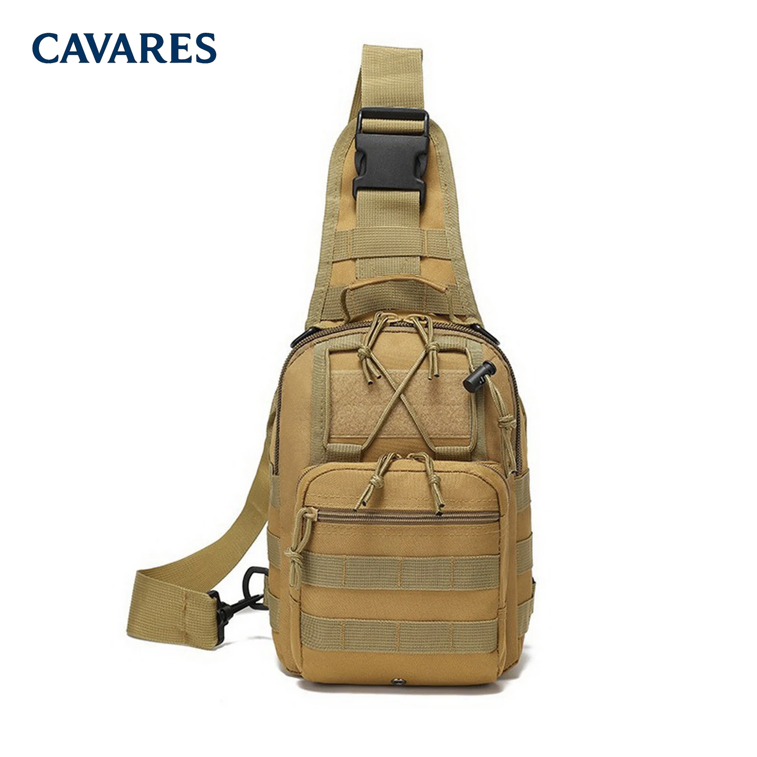

Man Tactical Chest Bag 800D Nylon Waterproof Outdoor Shoulder Camouflage Travel Hiking Climbing Cycling Running Crossbody Bag