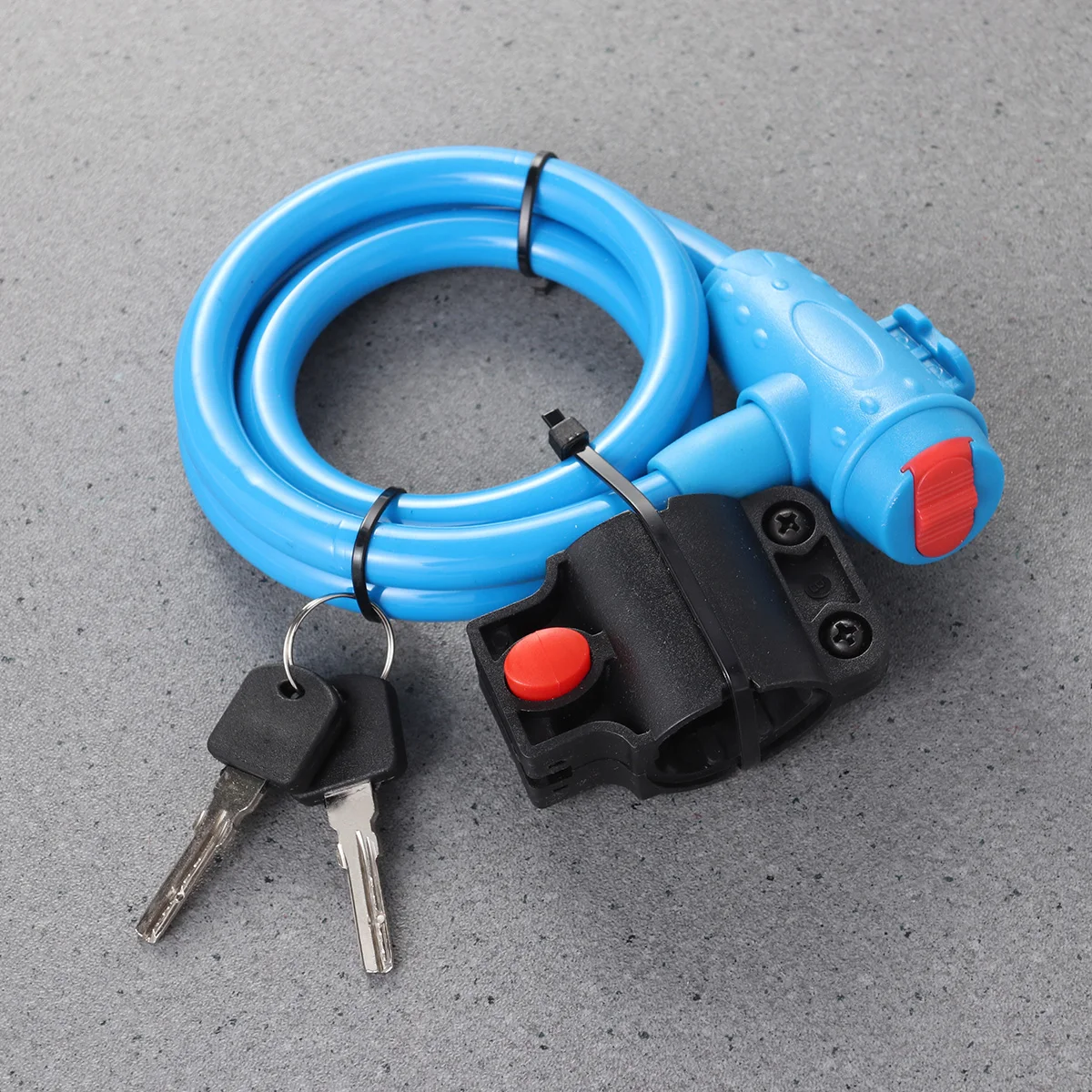 

Bike Cable Mountain Bike Seat Tube Anti-Theft Chain Anti-Theft Chain Steel Cable Lock Colorful Anti Scratch Lock Pink