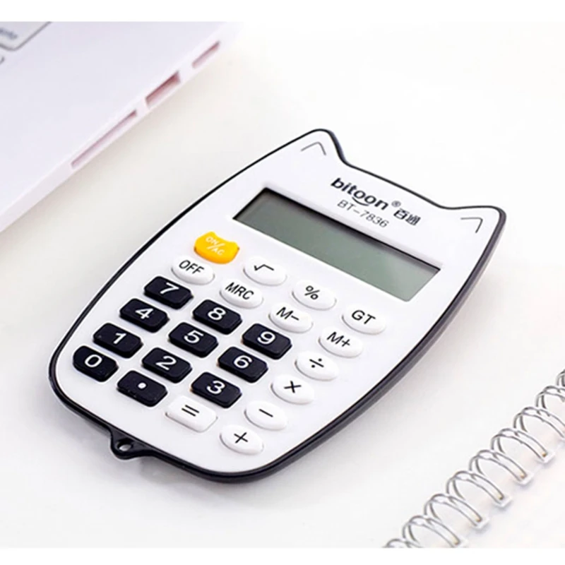 Настольный электронный калькулятор с 12-значным светодиодным дисплеем для бизнес-школы