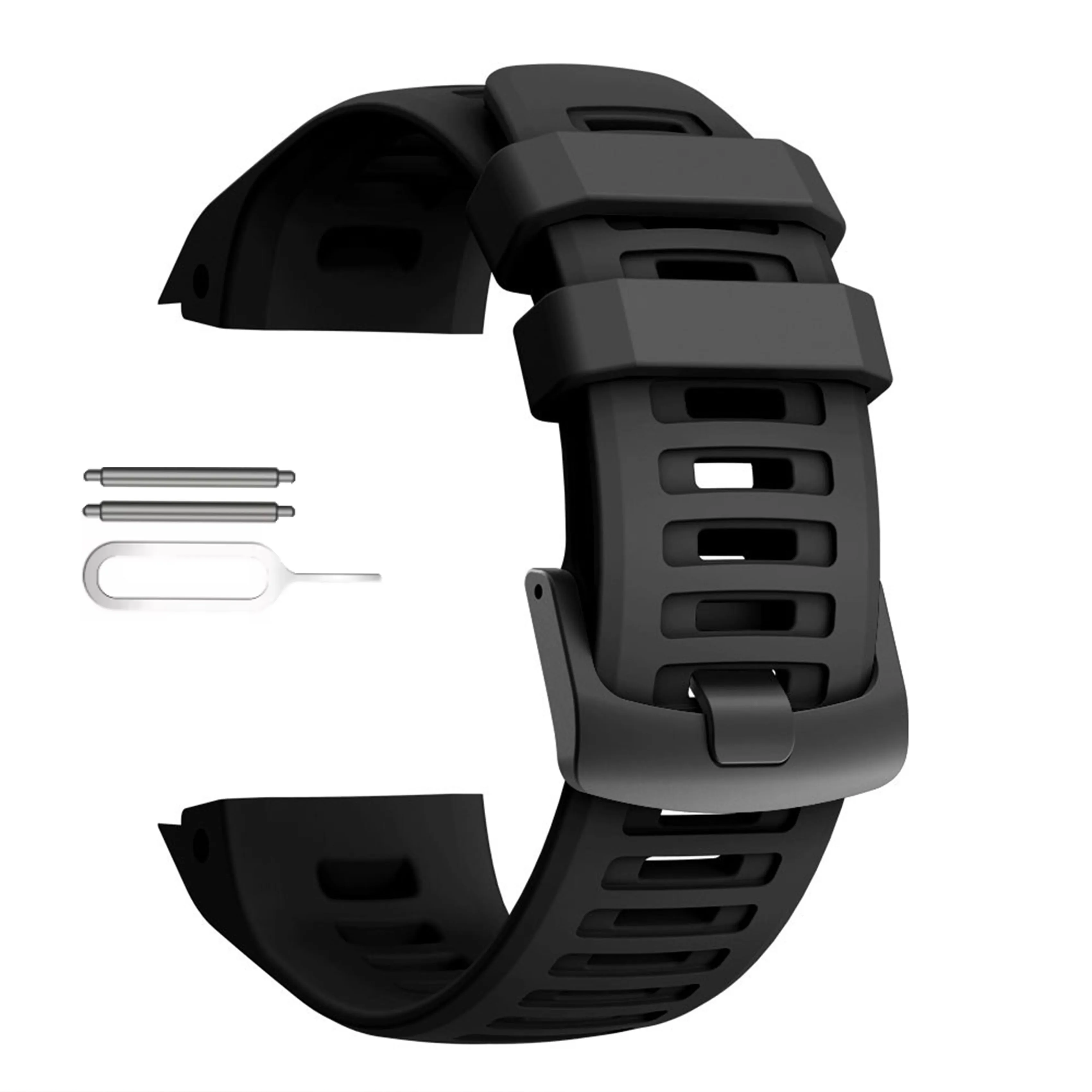 Sportarmband für Garmin Instinct 1, hochwertiges Silikon, Original-Armband, Ersatz-Herrenarmband, Correa für Garmin Instinct 1 – Detail 9