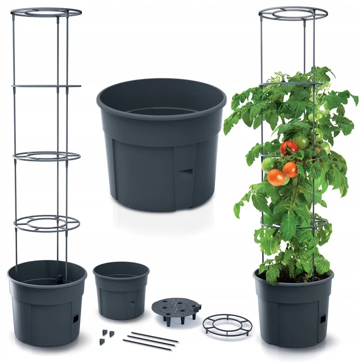Tomatenkweekpot met ondersteuning 28L