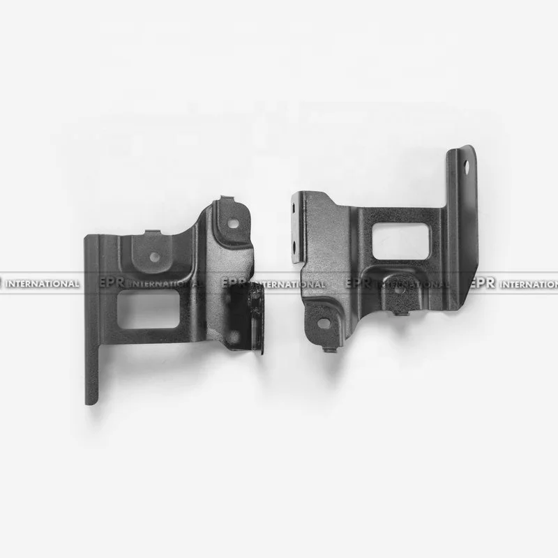 

Подходит для NISSAN SKYLINE R34 1999-2001 GTR BNR34, комплект внешних деталей переднего бампера, левый и правый стальной кронштейн фары, новый автомобиль B