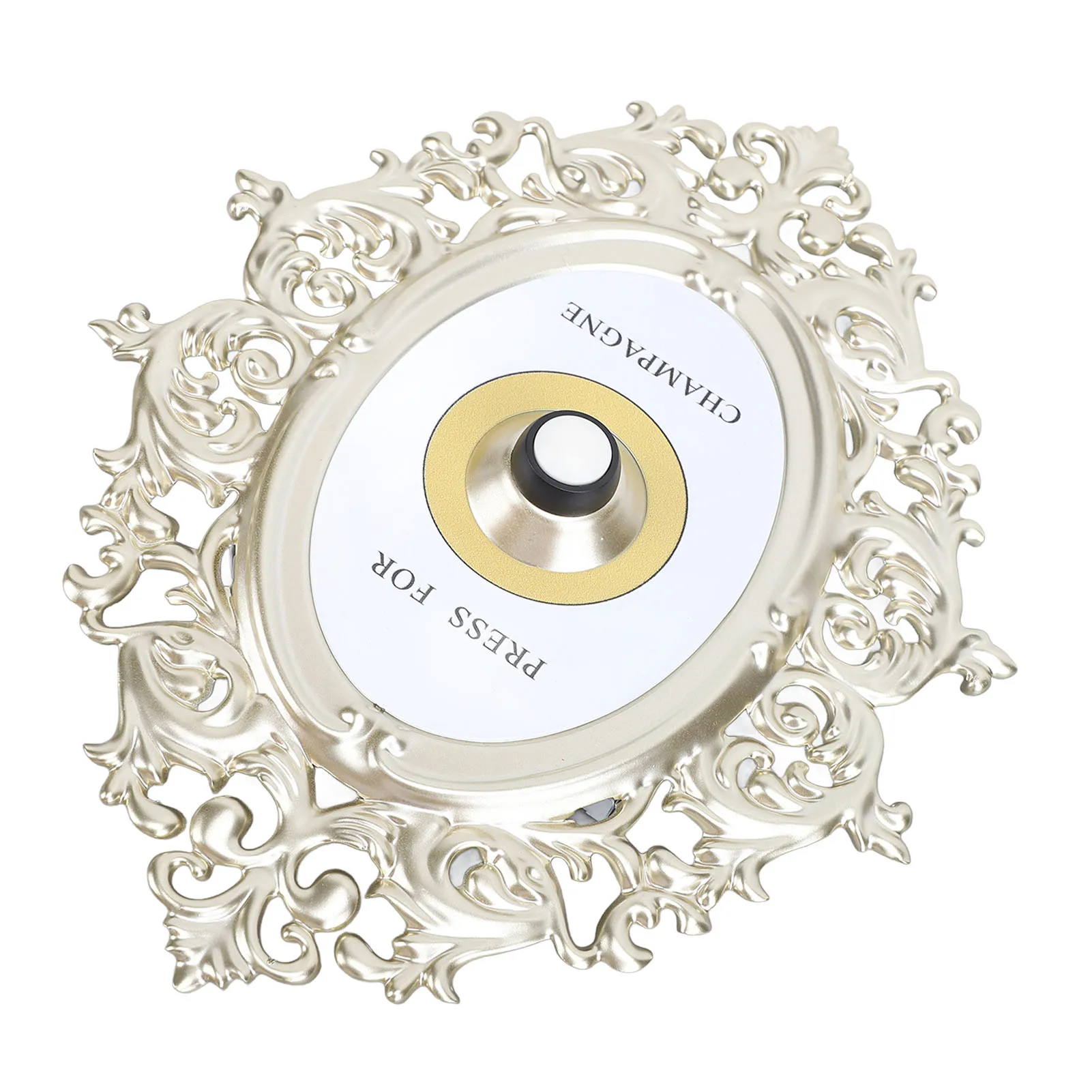 

Press for Champagne Button Metal Decorative French Retro Champagne Button for Home Hotel Press for Champagne Button