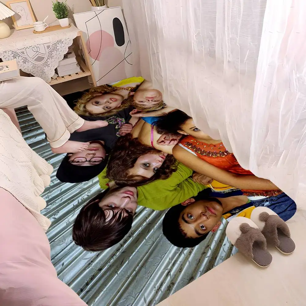 Teen TV Series Skins Kitchen Mat Cheaper Anti-slip Modern Living Room Balcony Printed Modern Home Decor