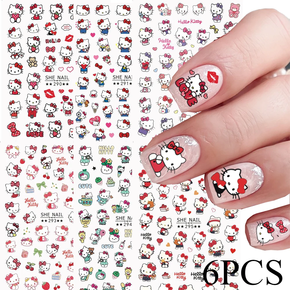 6 Sheet Cute Bow He…