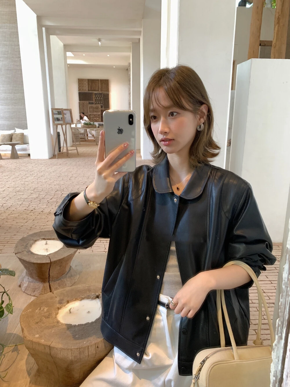2Colors Women Fahion Vintage Faux Leather Jacket Women's Autumn 2025 American Casual Black Pu coats Womens (W11586
