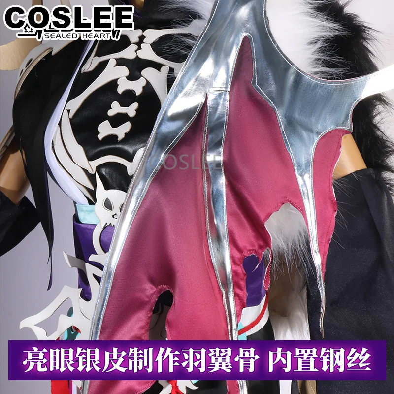 COSLEE Anime Vtuber Luxiem Shu Yamino Costume Cosplay Fashion Uniform New Clothing Halloween Party Outfit Role Play Unisex 2023