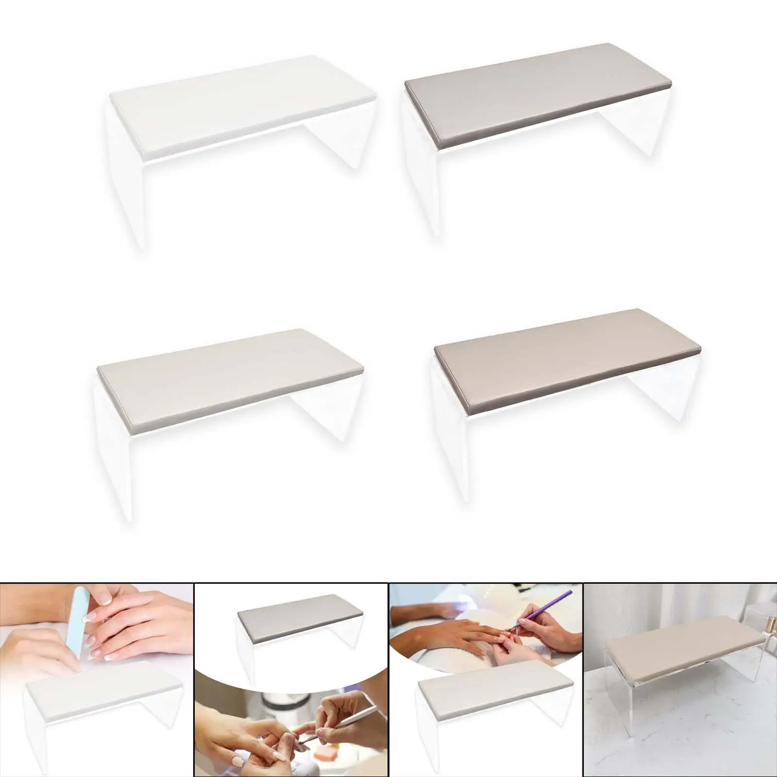 

Nail Arm Rest Cushion, Non Hand Rest for Nail Technician Use