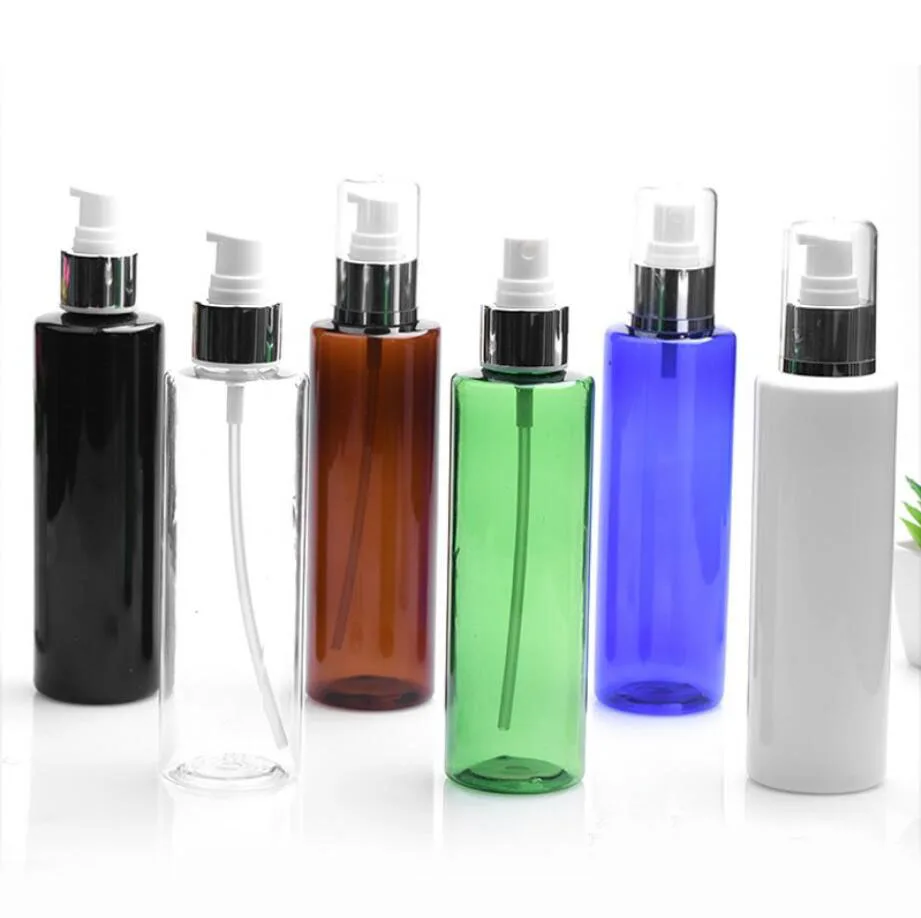 

150ml 200MLPlastic PET bottle pump lotion/emulsion/foundation/serum/shampoo essence toner liquid skin care cosmetic packing