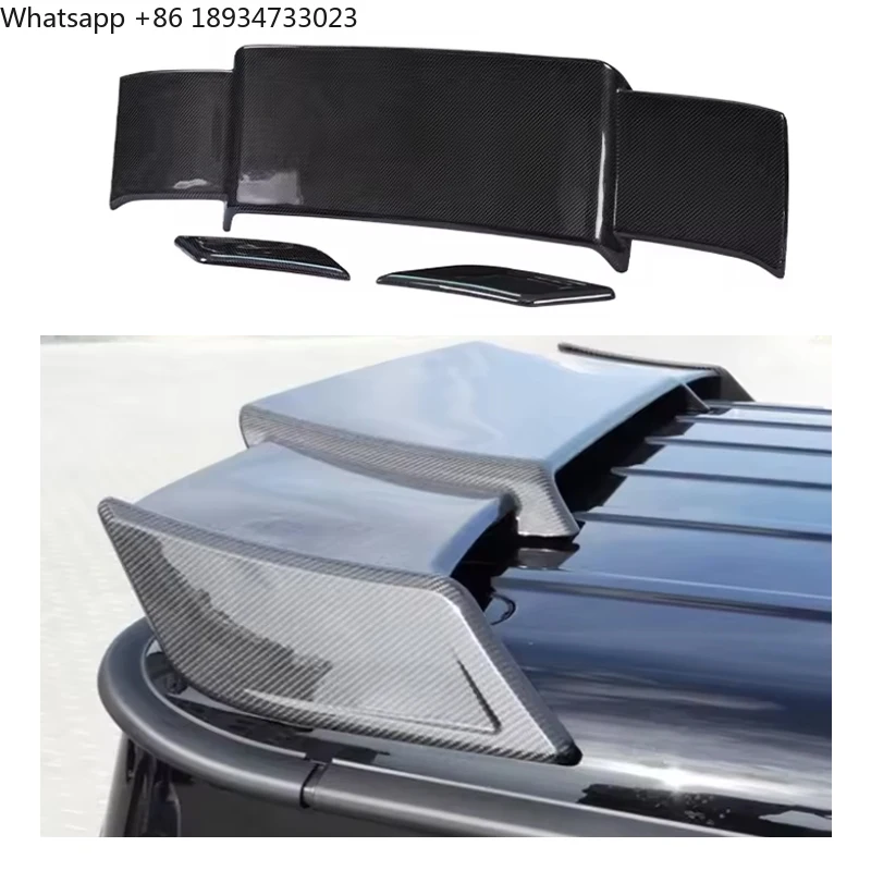 

High Quality Dry Carbon Fiber Boot Roof Spoiler for Mercedes-Benz W463 2018+ Rear Spoiler