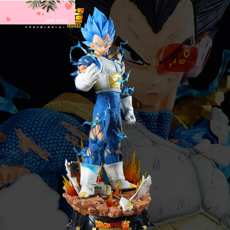 

23cm Dragon Ball Anime Figures Demonize Vegeta Super SaiyanPvc Model Statue Doll Collection Decoration Ornaments Toys Gift
