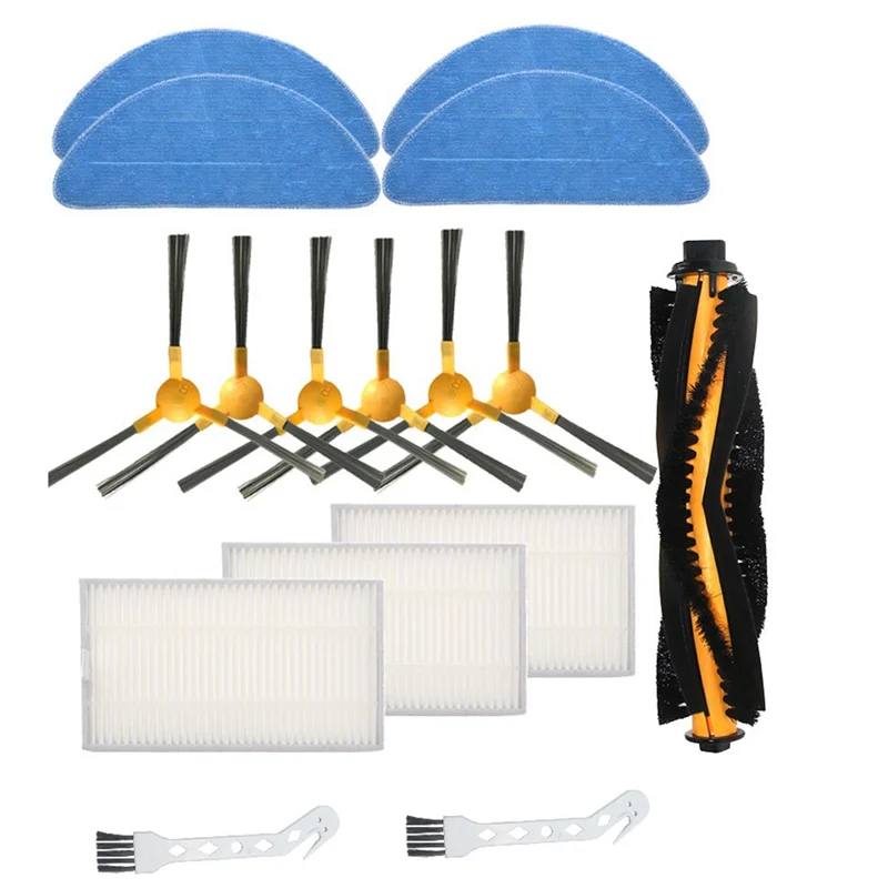 A50Q-For Prosangnik 800T820S Sweeper Accessories Main Brush And Side Brush Filter Cloth Replacement Accessories Brush