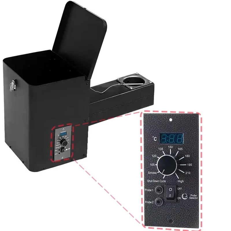 230V 250W Pellet Grill Controller, Fahrenheit Scale BBQ Smoker Spare Part for European‑Version Traeger Wood Pellet Grills