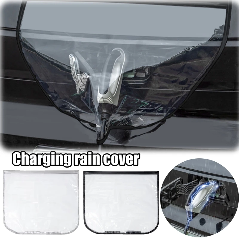 Wetterschutz zum Aufladen von Elektrofahrzeugen, wasserdichter Ladeanschluss und Waffenschutz für Outdoor-EV-Stationen, Wetter- und Regenschutz