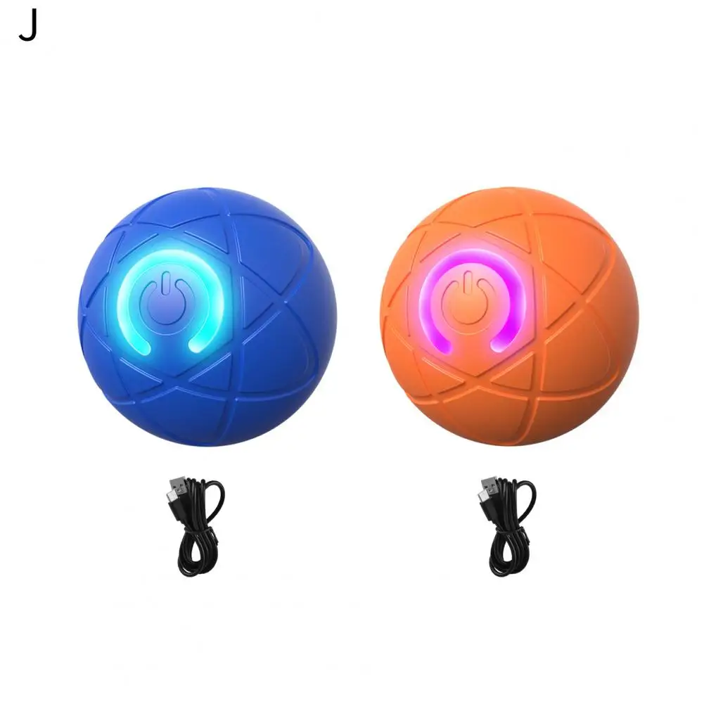 Rolling Ball Toy for Dogs Pet Ball Toy for Dogs with Led Light Usb Rechargeable Shaky Vibrating for Small/medium/large