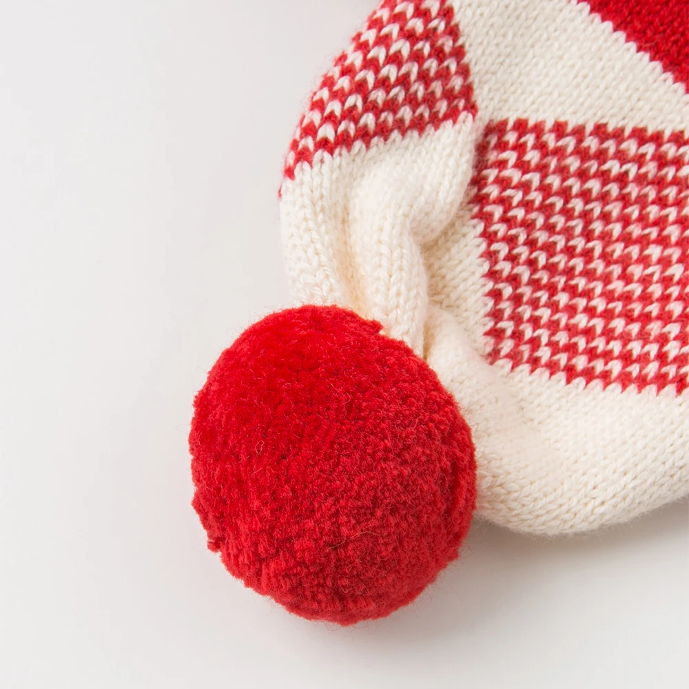 Dave Bella, bufanda para niños y niñas, bufandas de algodón para bebés de invierno, cuello rojo, cosas más cálidas, pañuelo elegante para niños DB4254996