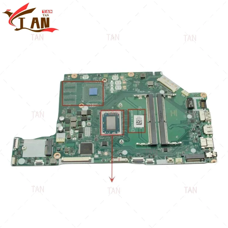 

NBHF 911001 NB.HF911.001 для Acer Aspire 5 A515-43, материнская плата для ноутбука LA-H801P с материнской платой Ryzen 3-3200U, 100% тестирование, быстрая S
