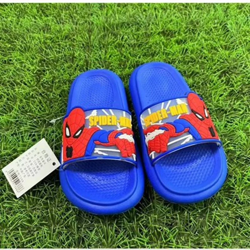 Summer Baby Slippers Kids Boys Girls Princess Cartoon Sofia Spiderman Indoor Home Shoes Toddler Beach Flip Flop Children Shoes