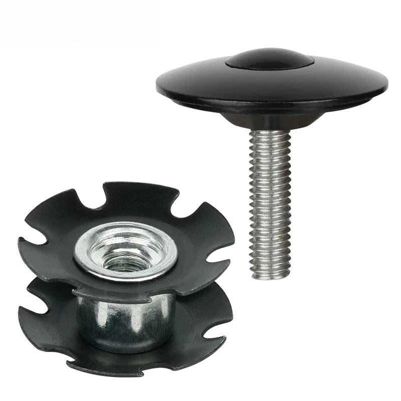 

Bicycle Front Fork Mount Core 1 1/8" 28.6mm Steerer Anchor Headset Star Nuts Smash In Inserts Bowl Top Cap Suspension Plug