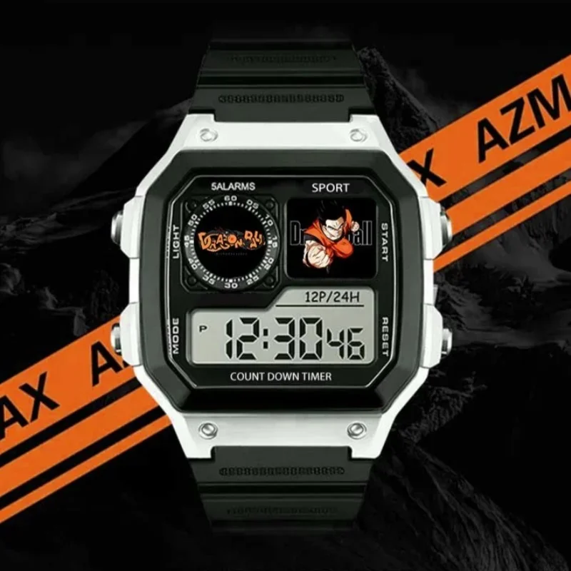 Dragon Ball Son Goku Cartoon Son Gohan LED Digital Watch Multifunction Men Women Sport Electronic Watches Children Birthday Gift - view 6