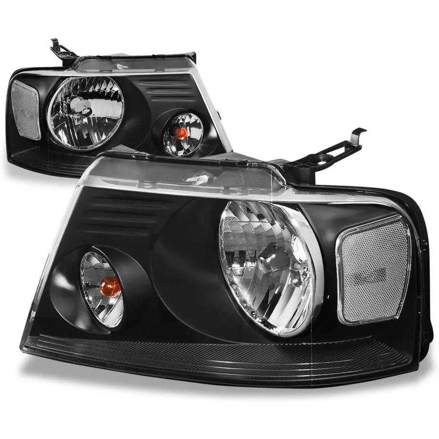 

Фары в сборе, совместимые с 20042008 F150 Lincoln Mark LT, замена галогенных фар со стороны водителя и пассажира с