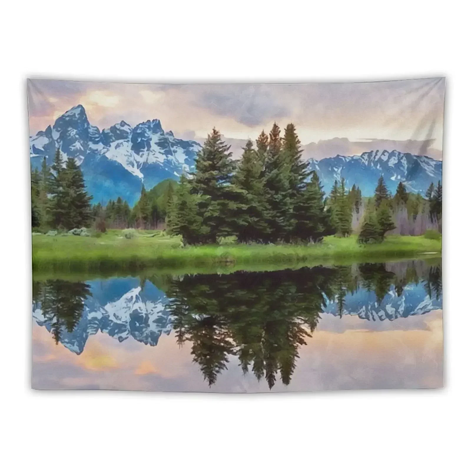 Wyoming, Grand Teton National Park Tapestry Decorations For Room Wall Hanging Tapestry