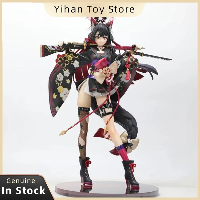

Bargain Price Blue Archive Wakamo Standing Position Girl Figure Model Statue Boys Collection Desktop Decoration Ornament Gift