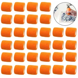 Orange Color Tattoo Bandage Anti-slip Athletic Nonwoven 1/6/12/24/32/48 pcs Disposable Waterproof Self-adhesive Elastic Bandage