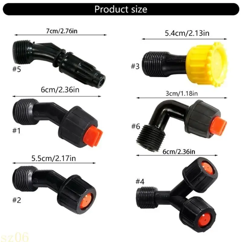 

1pc Garden Hose Sprayer Guns Garden Hose Pipe Sprayer Guns Adjustable Pattern Hose Nozzles Highly Pressure Sprayer Nozzles