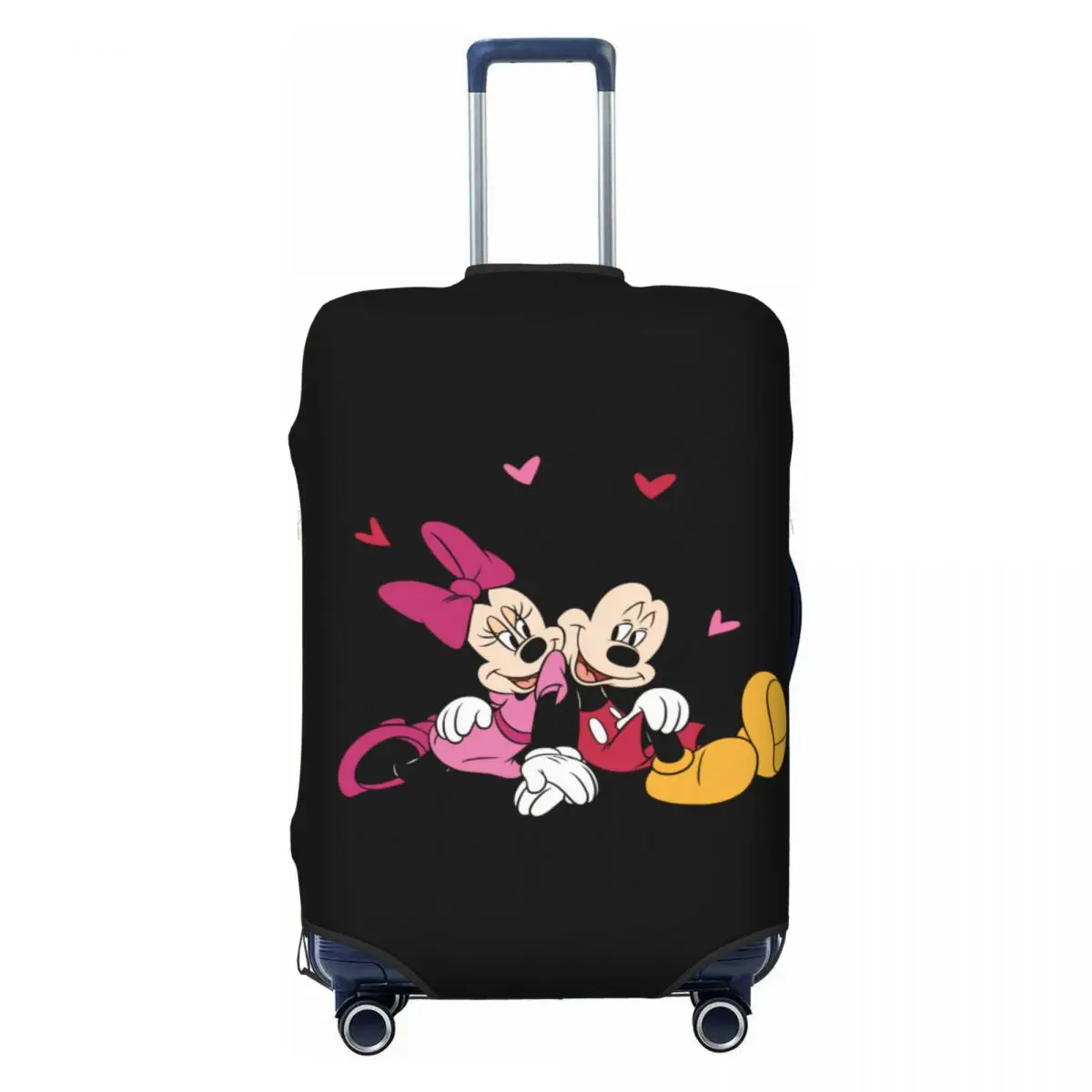 

Custom Mickey And Minnie Mouse Luggage Cover Protector Fashion Travel Suitcase Protective Cover for 18-32 Inch