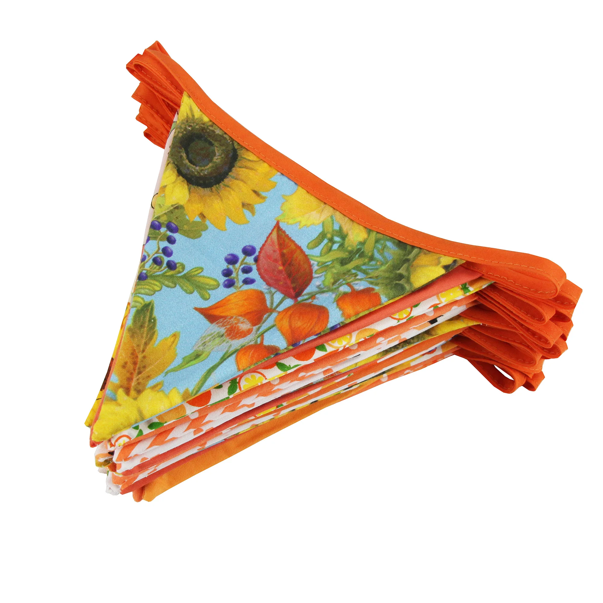 Neue 10 mt 36 fahnen Weiß Baumwolle Spitze Stoff Bunting Flags Hochzeit Party Dekoration Banner Hause Braut Dusche Bunting Garland – Detail 3