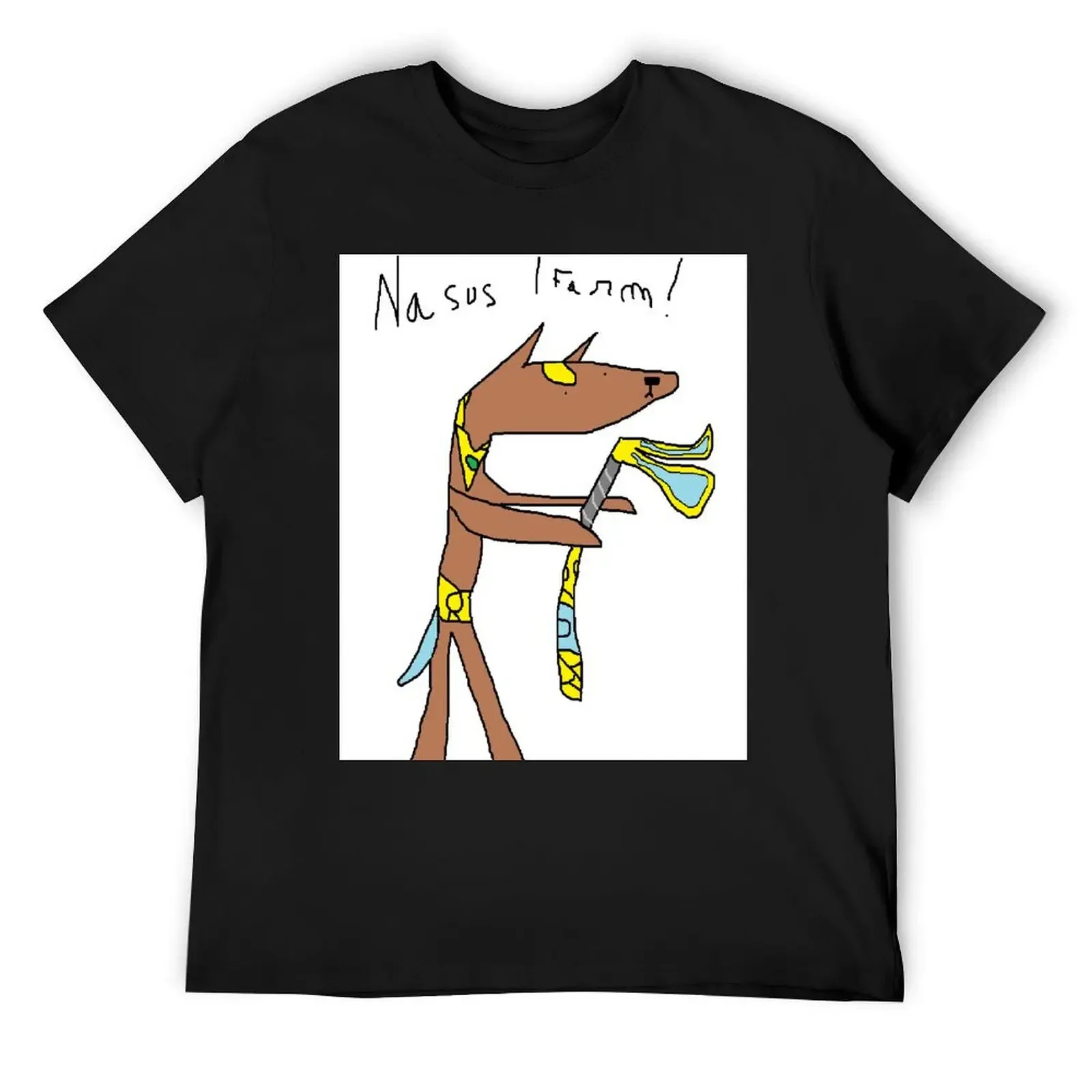 

Nasus Farm !! T-Shirt customs design your own summer tops mens graphic t-shirts funny