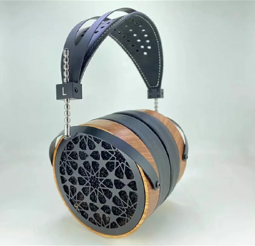 DIY 헤드폰 외장 키트, 나무 쉘 컵, 헤드셋 헤드밴드, 하프 파트, HIFI 음악 애호가 이어폰, HiFIMAN AUDEZE LCD, 100mm