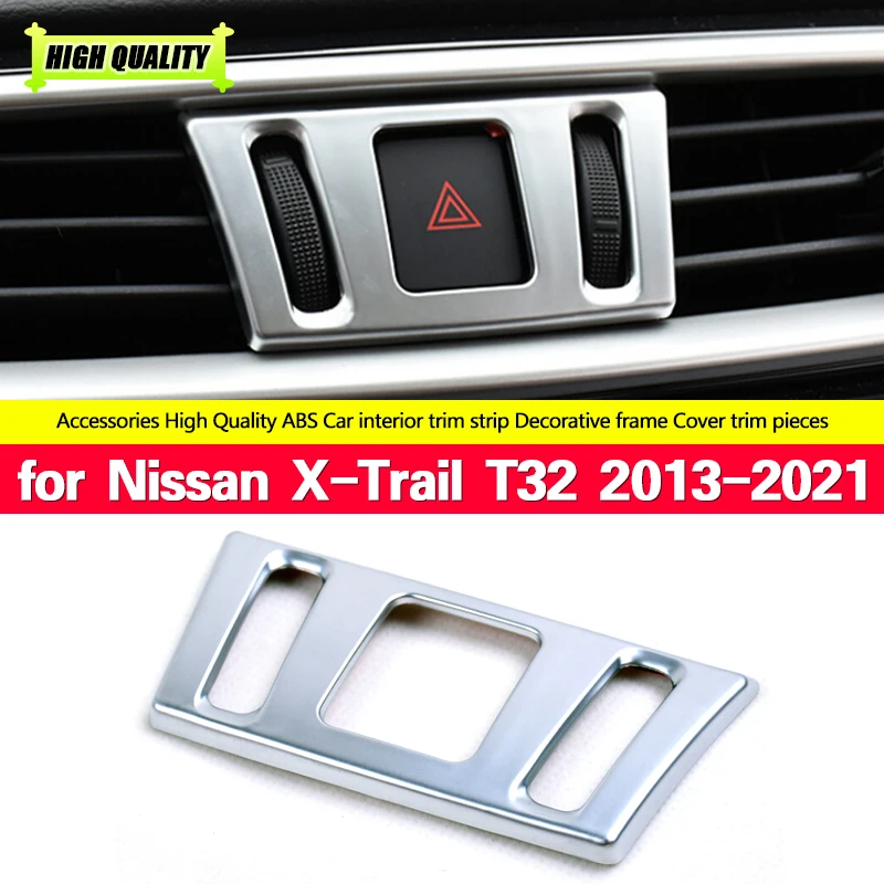 

Center Console Air Vent Outlet Cover Sticker For Nissan X-Trail Xtrail X trail T32 2013+ Qashqai J11 2014+ Murano