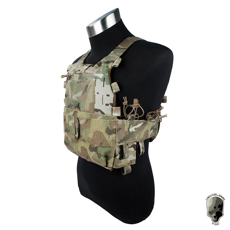 

Airsoft Tactical Vest, Laser Cut MOLLE Tactical Gear, Quick Release Hunting Vest Suitable for Paintball Shooting, Hunting Etc
