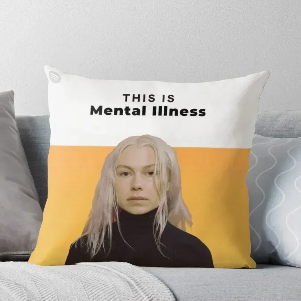 

Phoebe Bridgers Throw Pillow Pillowcases Bed Cushions Pillow Case Christmas pillow