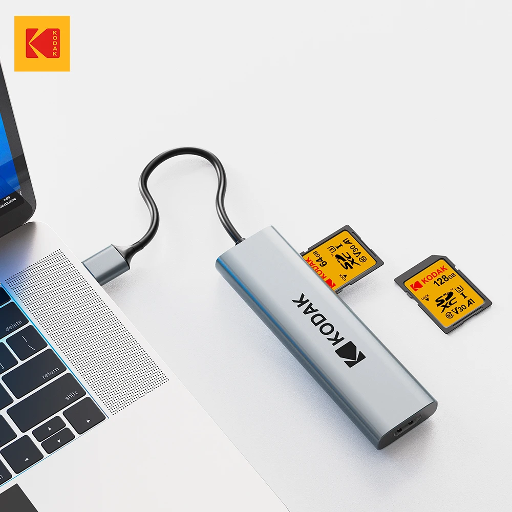 コダック U3 V30 高速 クラス10 SDカード 32GB 64GB 128GB 256GB メモリカード UHS-I フラッシュUSBスティック カメラ用