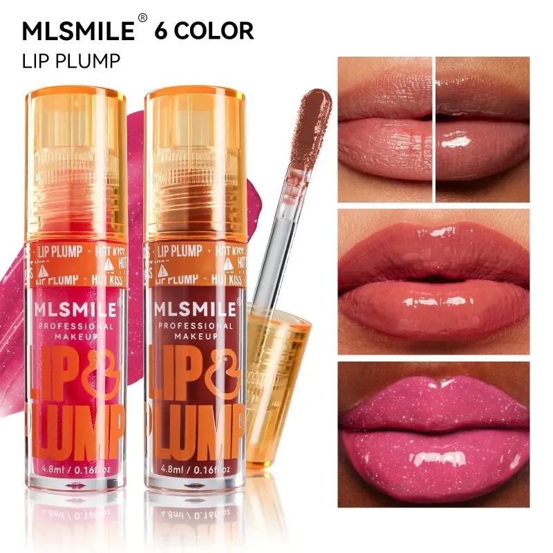 Mirror Pearl Lip Gloss Shine Glitter Moisturizing Lip Oil Sexy Red Long Lasting Plumping Lipstick Lip Tint Korea Makeup Cosmetic