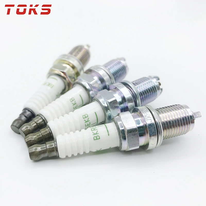 4PCS BKR6EKB-11 4198 Iridium Spark Plug For Toyota Nissan Opel Honda Ford Peugeot BKR6EKB11-4198 High Quality Parts