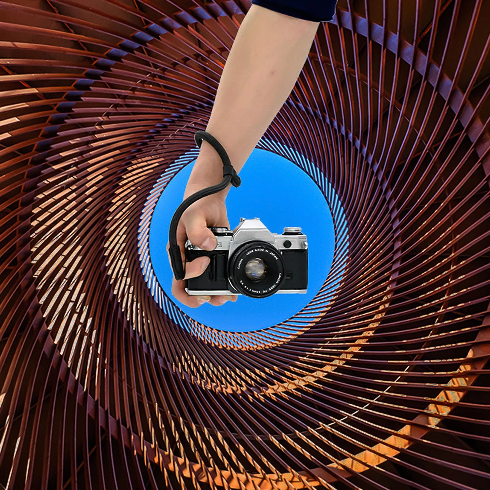 

1Pcs Camera Wrist Strap Black Adjustable Durable Comfortable Hand Grip Hanging Lanyard Secure Fit for Most Digital Mirrorless