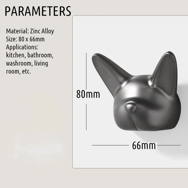 البلدغ تصميم جدار معلق السنانير خطاف تعليق المعاطف حقيبة حامل القبعات رفوف سبائك الزنك جدار زينة لتركيبات الأجهزة للأطفال #6
