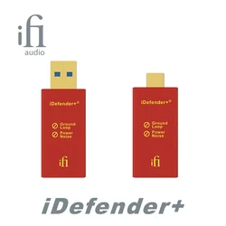iFi iDefender+ USB Power Isolator Ground Loop Noise PC Hifi Audio Music Noise Canceller USB3.0 High Speed Transmission