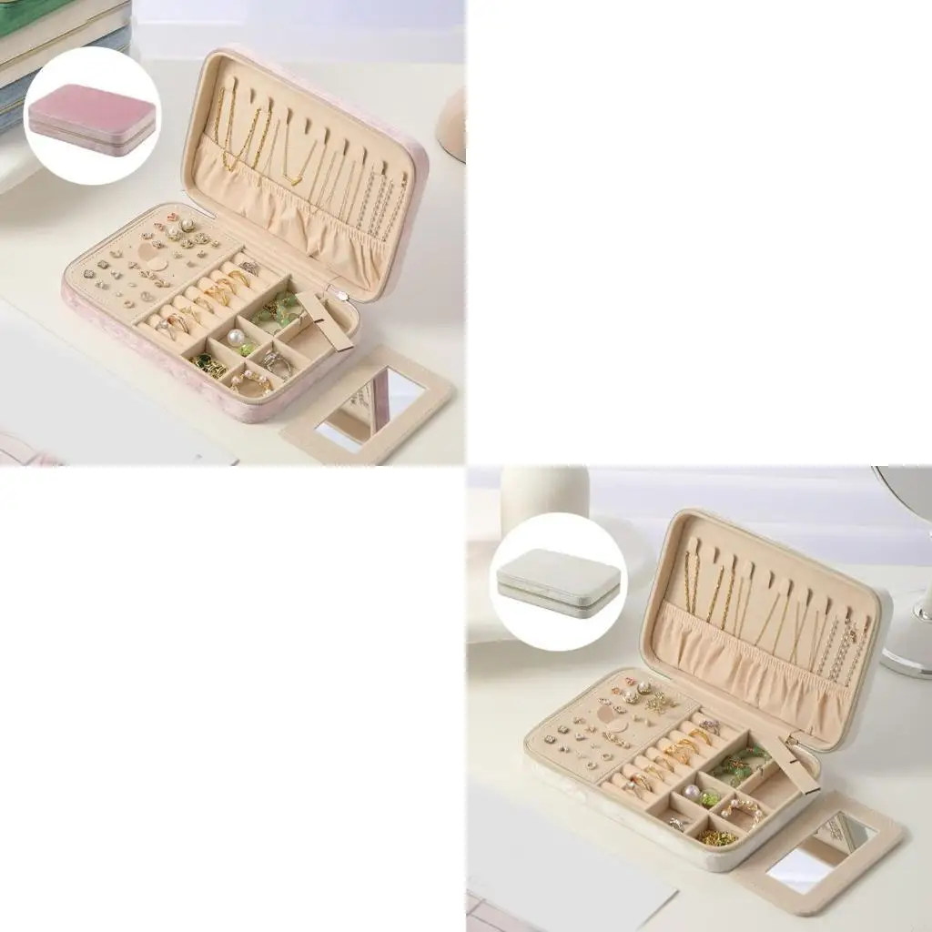 

Sophisticated Jewelry Storage Holder Elegant Jewelry Storage Holder with Soft Plush Lining for Women's Accessories