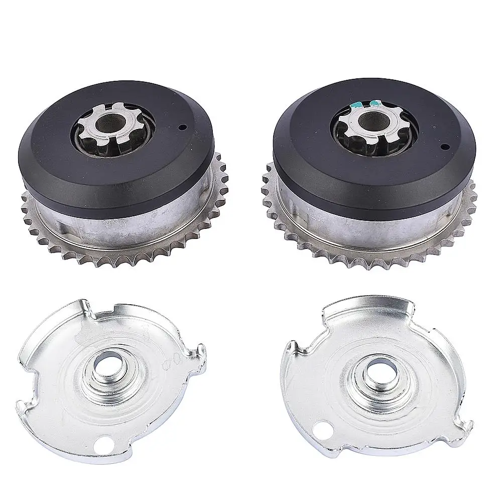 Pair Intake + Exhaust Camshaft Adjuster Sprocket for 1 3 5 6 Series E81 E87 E90 E60 E61 E63 E64 E84 for X3 E83 X5 e70 Z4 E86